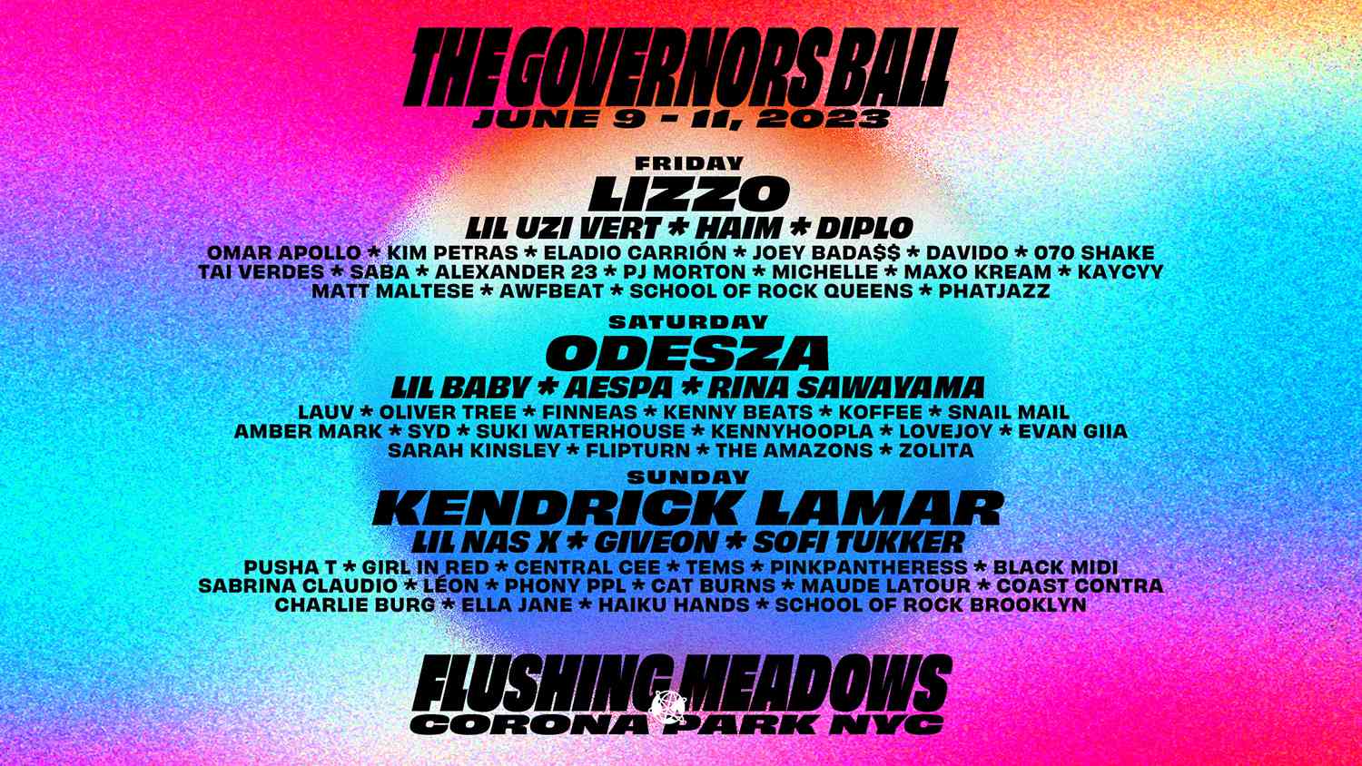 Governors Ball Music Festival: Lizzo, Lil Uzi Vert, Haim & Diplo - Friday at Haim Concert Tickets